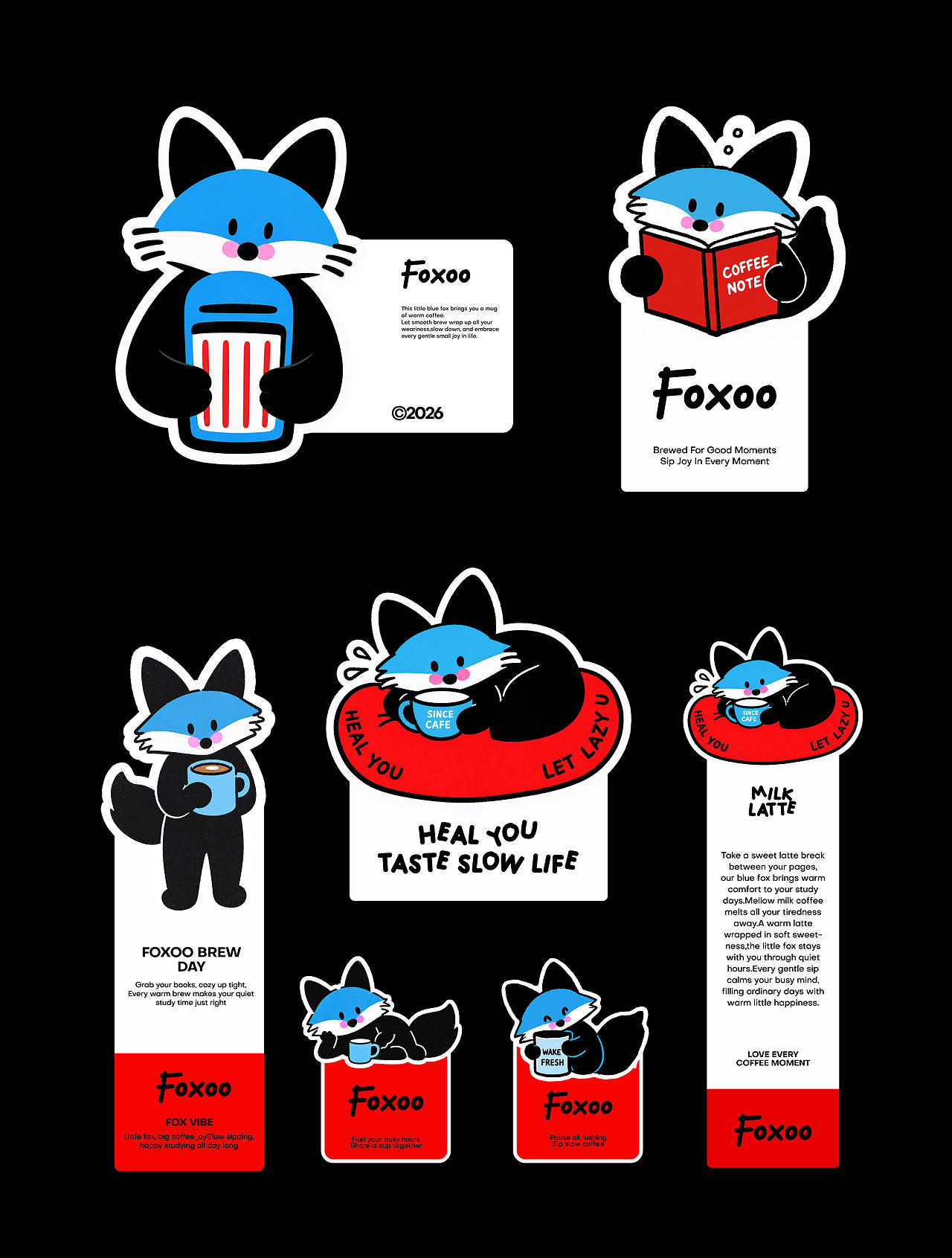 Foxoo咖啡品牌包装设计(图ZNDA5NTE4MDYw) - 包装 - 站酷设计师青轶设计原创素材 - 站酷ZCOOL
