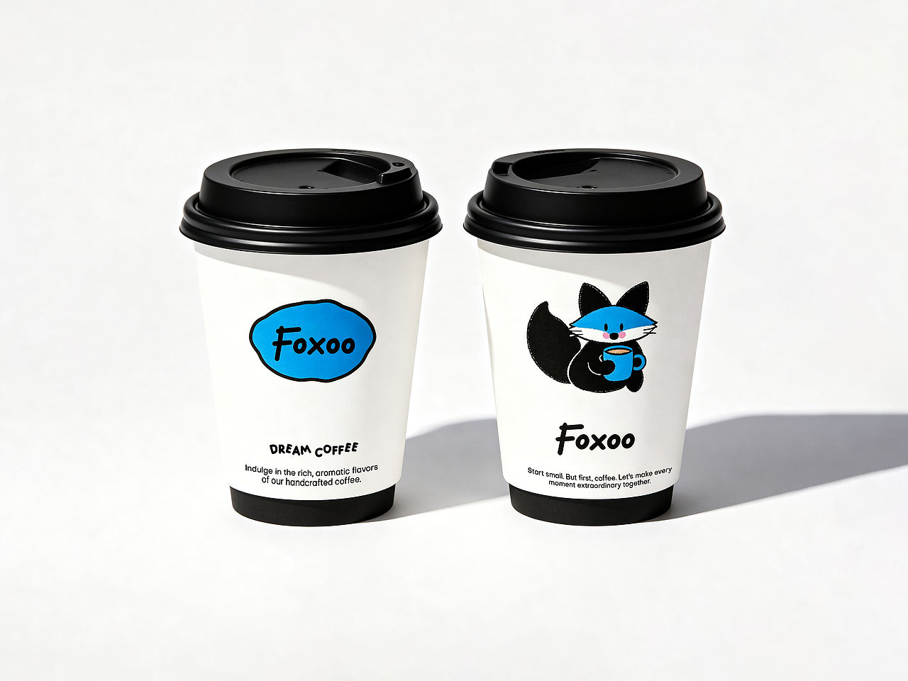 Foxoo咖啡品牌包装设计(图ZNDA5NTE4MTcy) - 包装 - 站酷设计师青轶设计原创素材 - 站酷ZCOOL