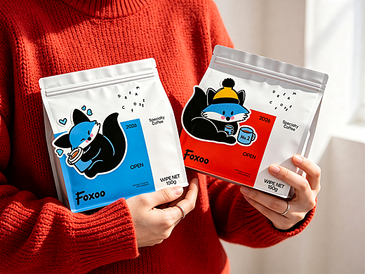 Foxoo咖啡品牌包装设计