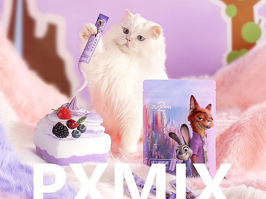 产品摄影丨阿飞和巴弟 × 疯狂动物城 宠物用品 光影集
