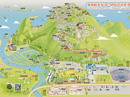手绘地图