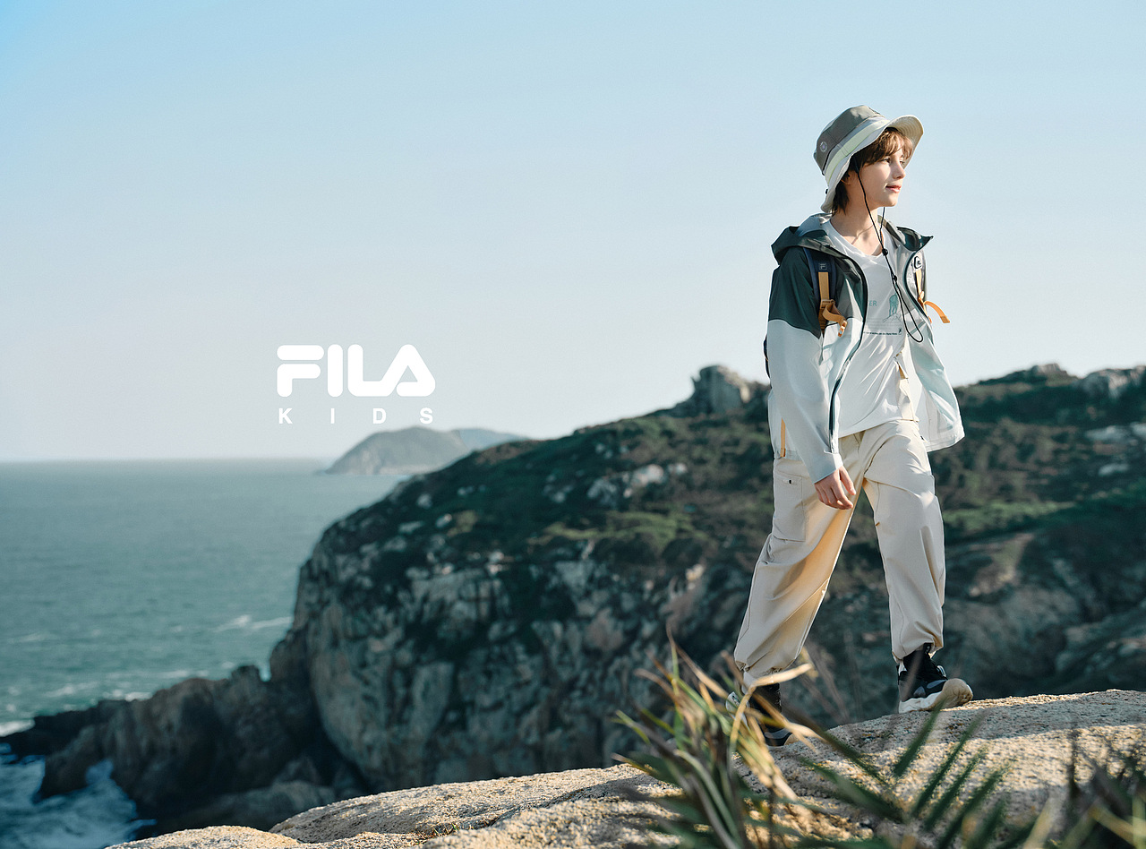 FILA KIDS｜户外海岸徒步系列视觉大片（图ZNDA5NTMyNDQw） - 人像摄影 - 站酷设计师TMOSTKIDS原创素材 - 站酷ZCOOL
