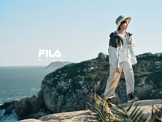 FILA KIDS｜户外海岸徒步系列视觉大片