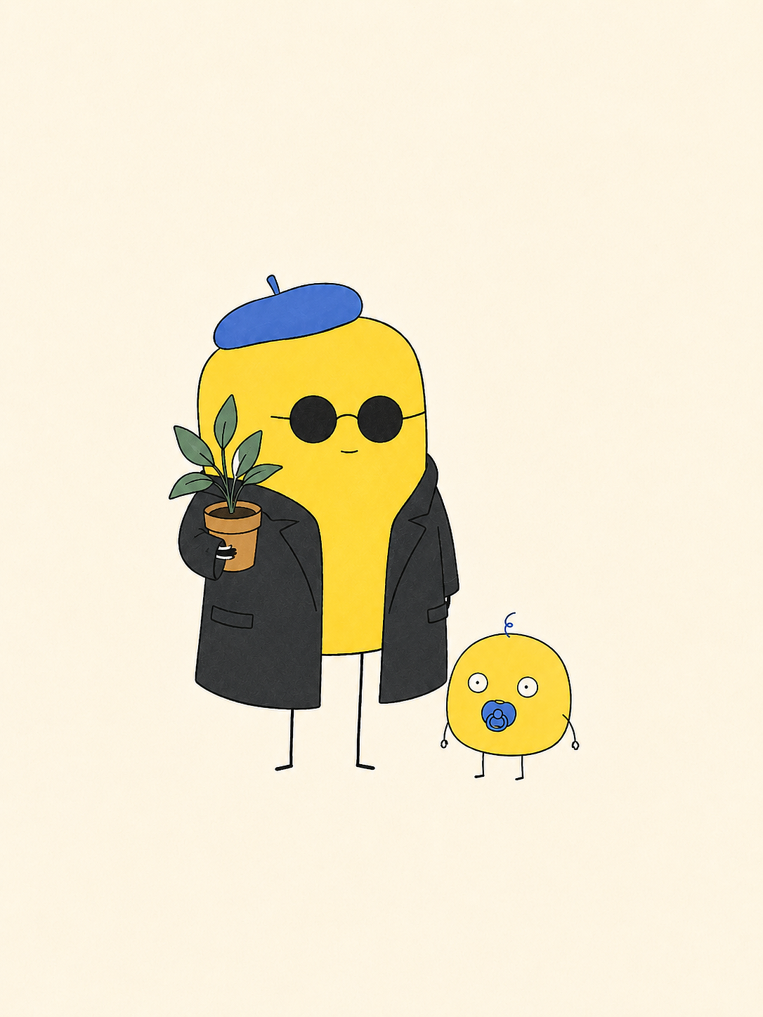 小肥皂和她的崽崽（图ZNDA5NTMzNzM2） - 艺术插画 - 站酷设计师YIIIJIIIE原创素材 - 站酷ZCOOL