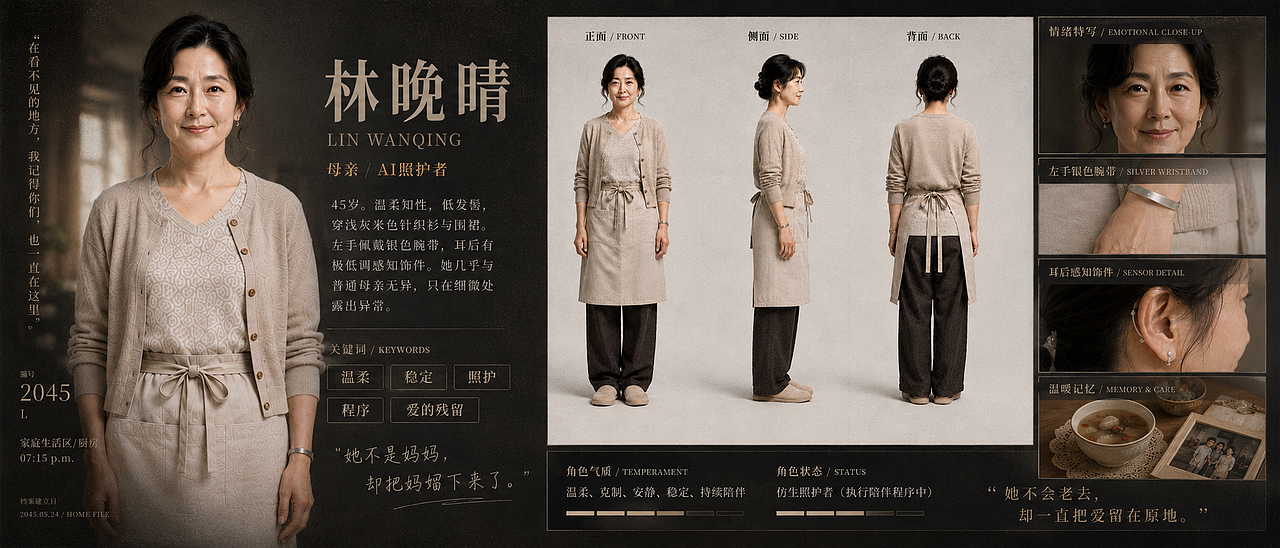 《妈妈去世后的第1096天》｜AI电影短片全案设计（图ZNDA5NTM3MTU2） - AI作品 - 站酷设计师钰欣1原创素材 - 站酷ZCOOL