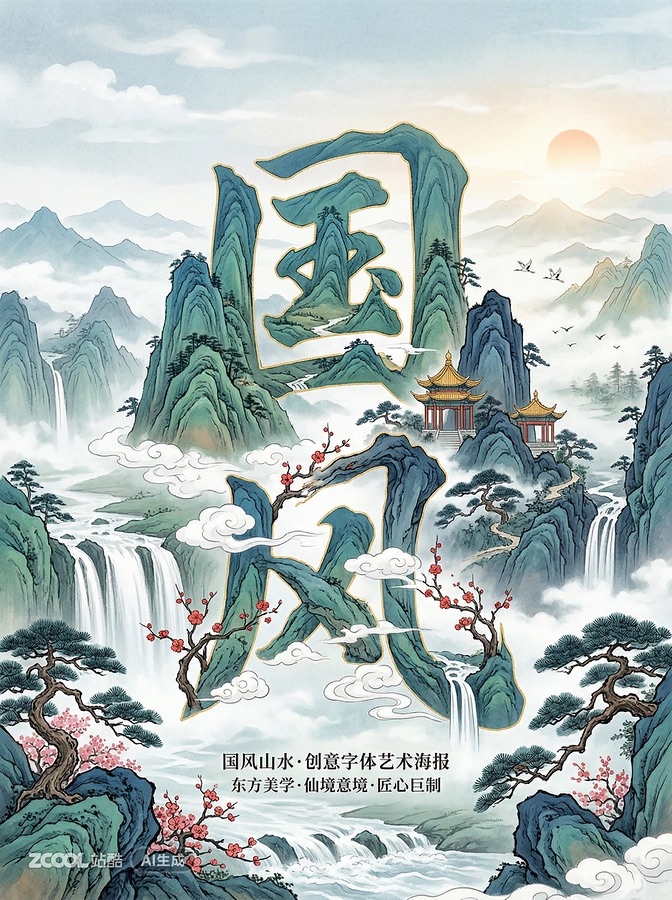 30秒学会|如何制作30种创意字体材质(附提示词)(图ZMTU3Mjc0ODQ=) - 教程 - 站酷设计师站酷AI资产原创素材 - 站酷ZCOOL