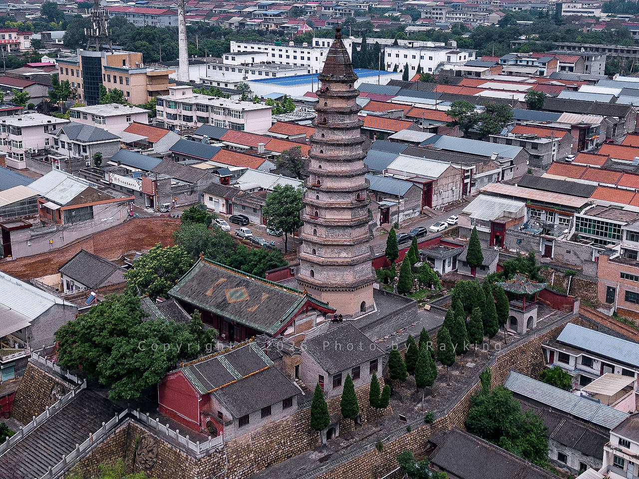 绛州卧牛尾 一塔控全城|龙兴寺(图ZNDA5NTU0MTQ0) - 环境/建筑摄影 - 站酷设计师金钻子原创素材 - 站酷ZCOOL