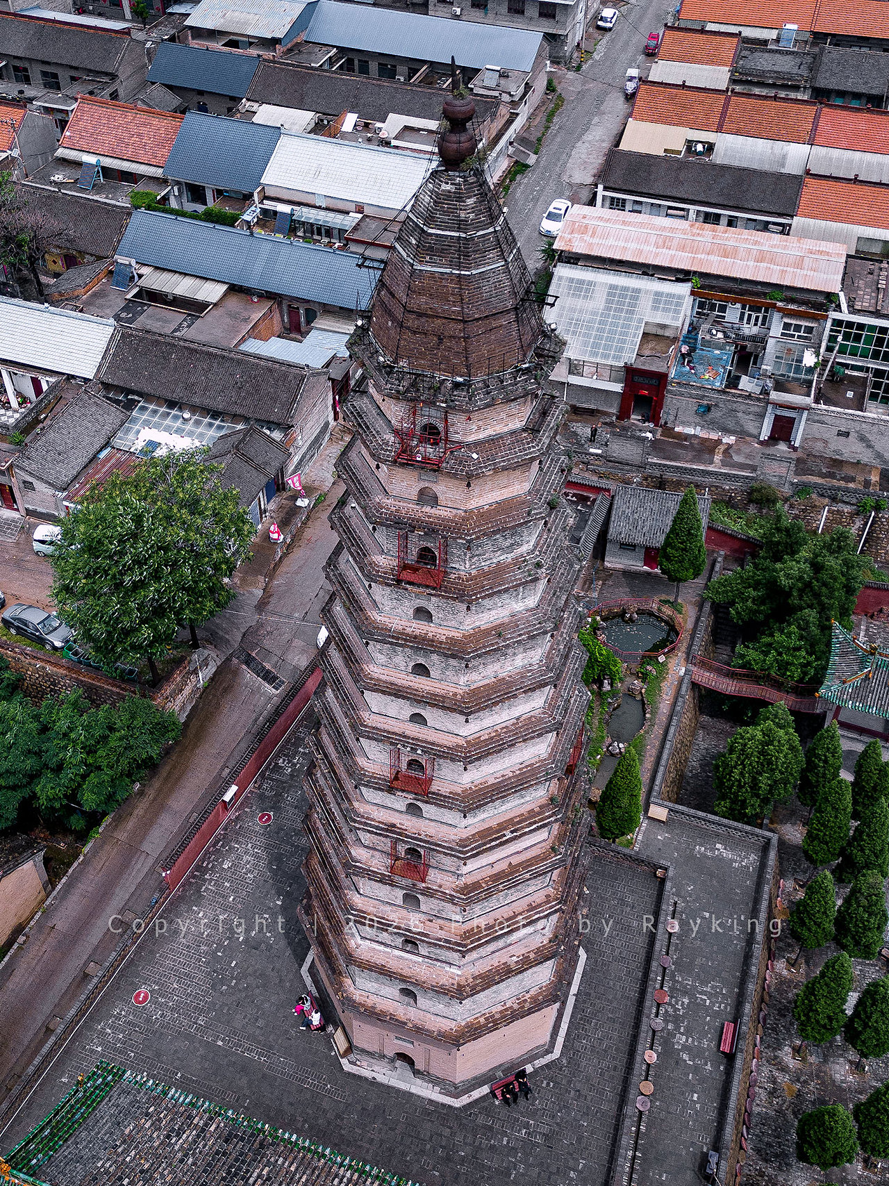 绛州卧牛尾 一塔控全城|龙兴寺(图ZNDA5NTU0MTQ4) - 环境/建筑摄影 - 站酷设计师金钻子原创素材 - 站酷ZCOOL