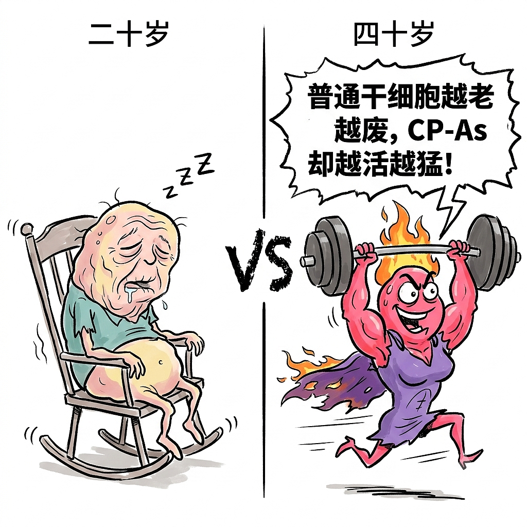 中年发福不是代谢的锅:你的脂肪干细胞正在返老还童(图ZNDA5NTYyNDE2) - 中/长篇漫画 - 站酷设计师huashuoshi原创素材 - 站酷ZCOOL