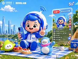 中国移动5G+高速网络