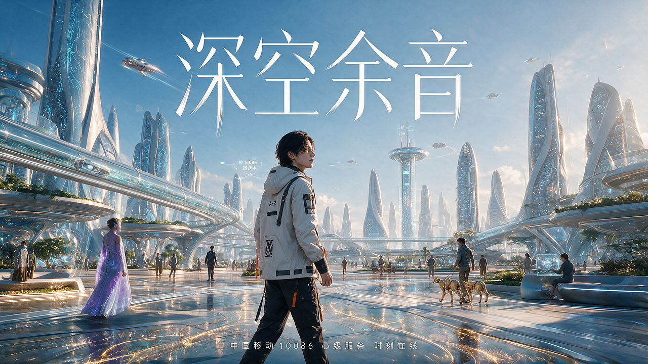 AI短片《深空余音》（图ZNDA5NTY0ODI0） - AI作品 - 站酷设计师蜗呜原创素材 - 站酷ZCOOL