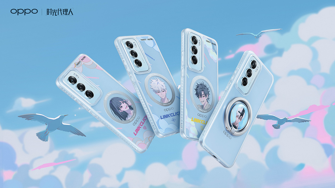 OPPO Reno系列二次元礼盒｜KV拍摄（图ZNDA5NTY3NDU2） - 产品摄影 - 站酷设计师呀是鸭哥啊原创素材 - 站酷ZCOOL