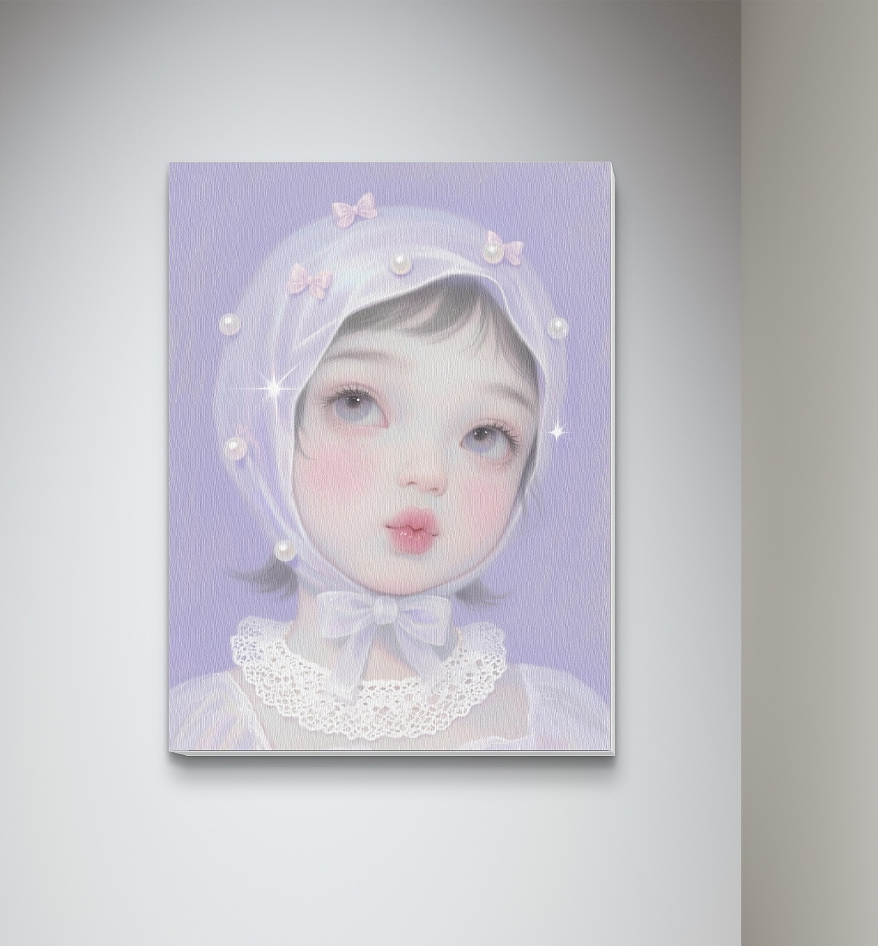 紫雾中的珍珠Pearl in the Violet Mist（图ZNDA5NTcxNTI4） - 绘画 - 站酷设计师暘坤原创素材 - 站酷ZCOOL