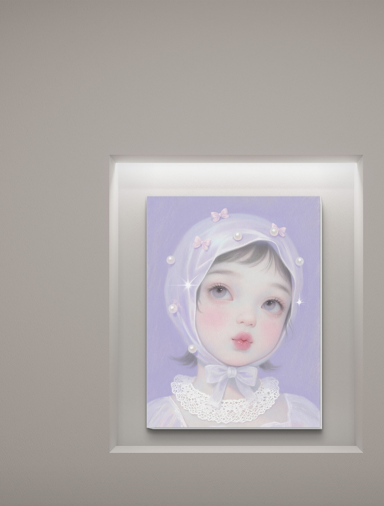 紫雾中的珍珠Pearl in the Violet Mist（图ZNDA5NTcxNTMy） - 绘画 - 站酷设计师暘坤原创素材 - 站酷ZCOOL