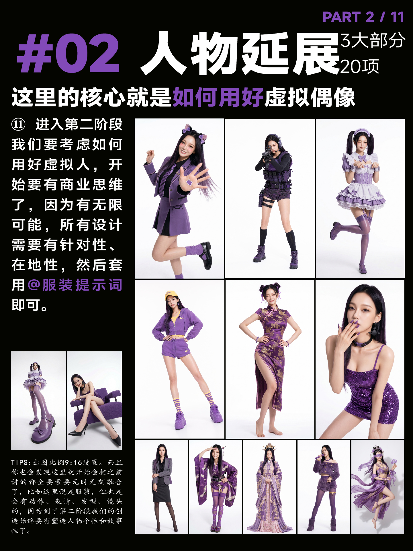 虚拟偶像代言人-lyra✨全流程附提示词（图ZMTU3Mjk3MjQ=） - 教程 - 站酷设计师艾亿客原创素材 - 站酷ZCOOL