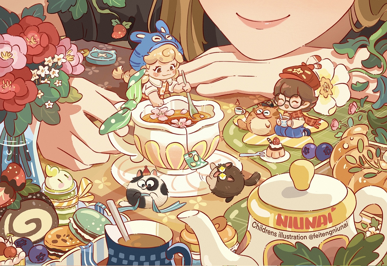2026上半年插画总结（图ZNDA5NTc5NDMy） - 创作习作 - 站酷设计师沸腾牛奶原创素材 - 站酷ZCOOL