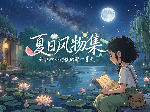 夏日风物集-收藏故乡的一整个仲夏