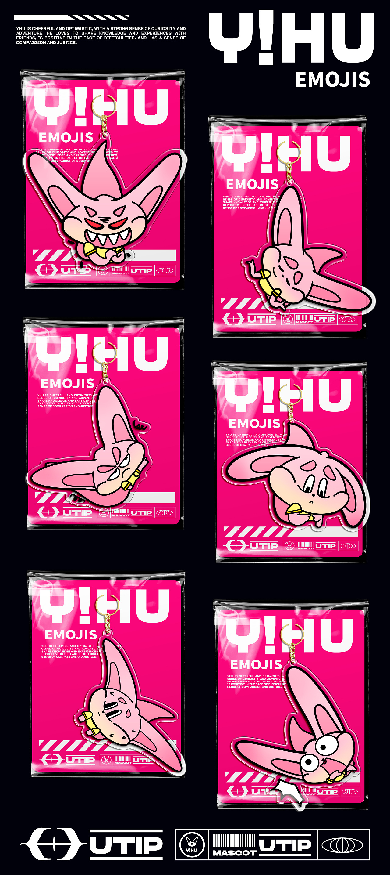 比耶狐Y!HU-潮玩IP形象设计-向量设计（图ZNDA5NTg3NzUy） - IP形象 - 站酷设计师武汉向量设计原创素材 - 站酷ZCOOL