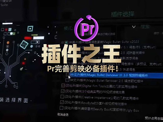 2026Pr插件合集一键安装版,一键安装数万款Pr插件