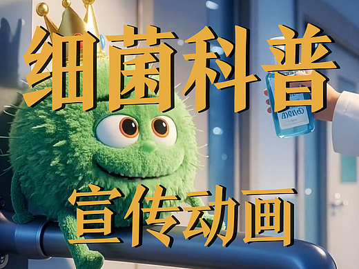 极幻数字 | 细菌科普宣传动画-细菌科普-宣传动画