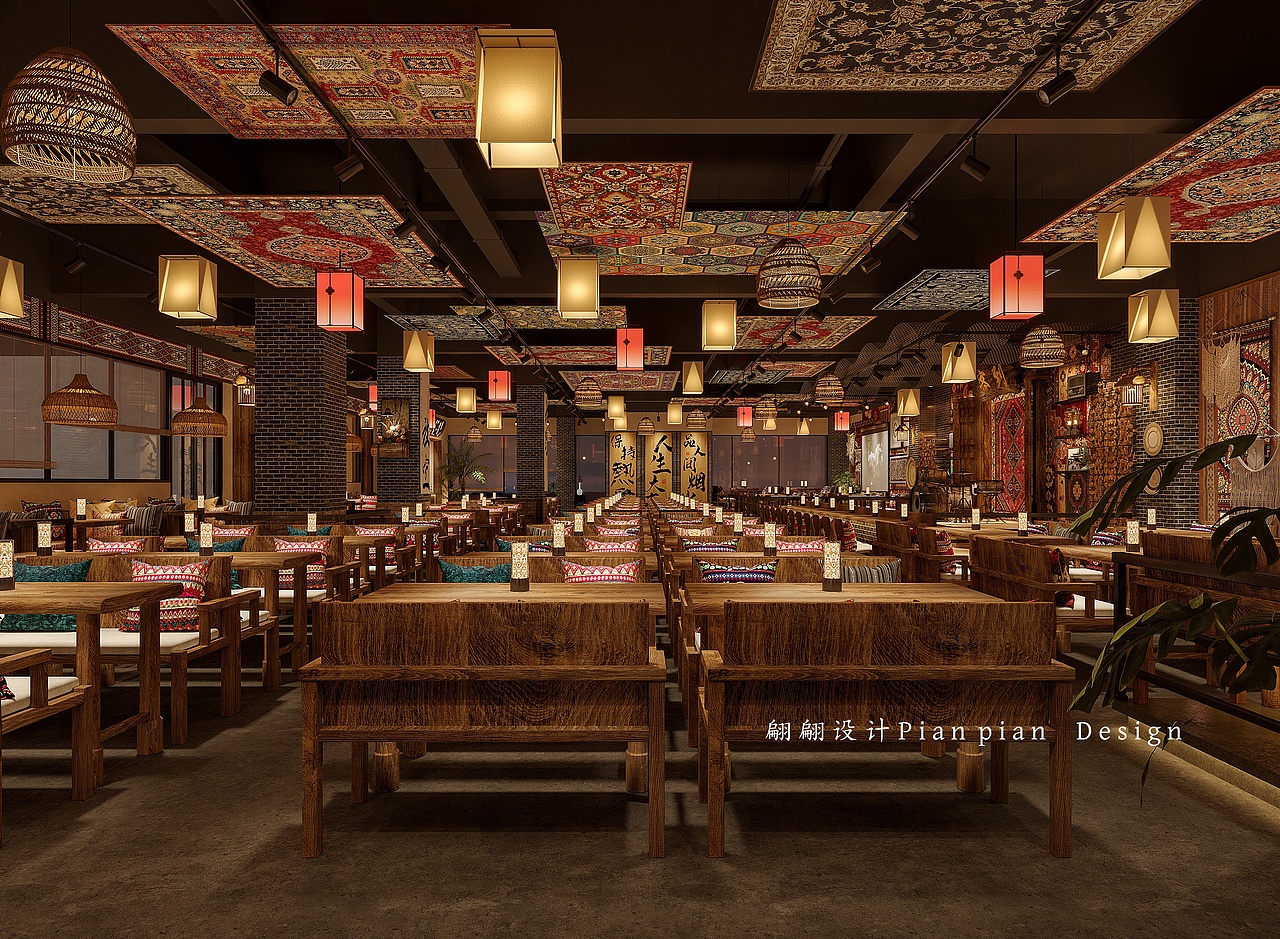 酒吧设计|霓虹造梦，自在微醺（图ZNDA5NjE0MDYw） - 酒店餐饮设计 - 站酷设计师林翩翩原创素材 - 站酷ZCOOL