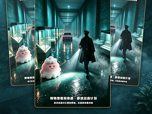 博物馆夜间奇遇 舒适出逃计划