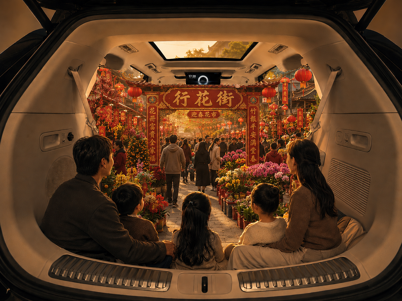 一车容万象,载尽岭南风华(图ZNDA5NjI0NjIw) - AI作品 - 站酷设计师林木栋原创素材 - 站酷ZCOOL