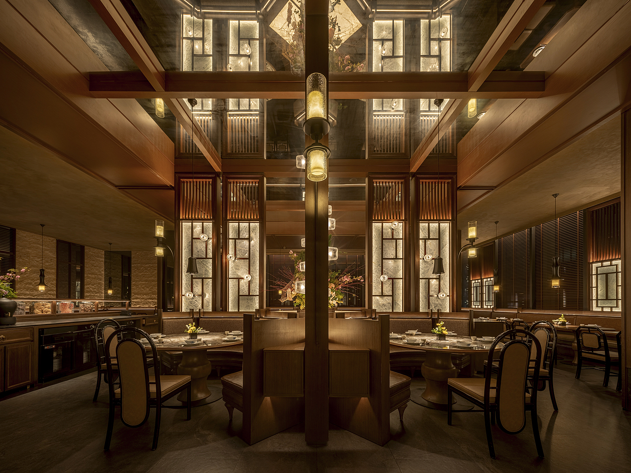 ⒸJINGLE DESIGN｜山海相望 奉天繁华（图ZNDA5NjI0ODMy） - 酒店餐饮设计 - 站酷设计师TOPIA图派视觉原创素材 - 站酷ZCOOL