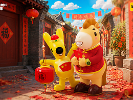 团团和他的马年伙伴新春文创