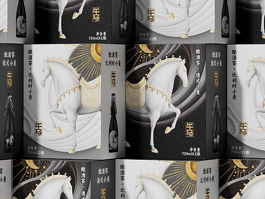 酿酒客 | 2026马年生肖系列定制精酿啤酒包装设计