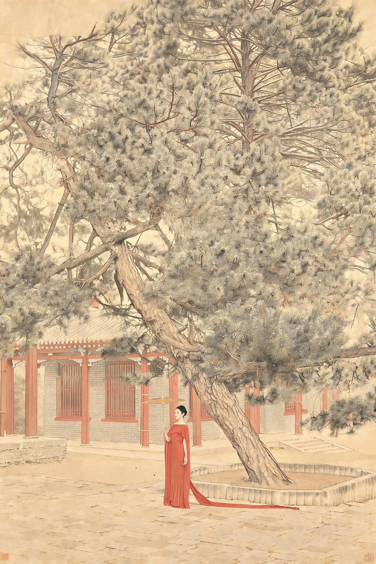 普通照片，PS修出千年古画感（图ZNDA5NjMzMjQw） - 人像摄影 - 站酷设计师教摄影的张老师原创素材 - 站酷ZCOOL