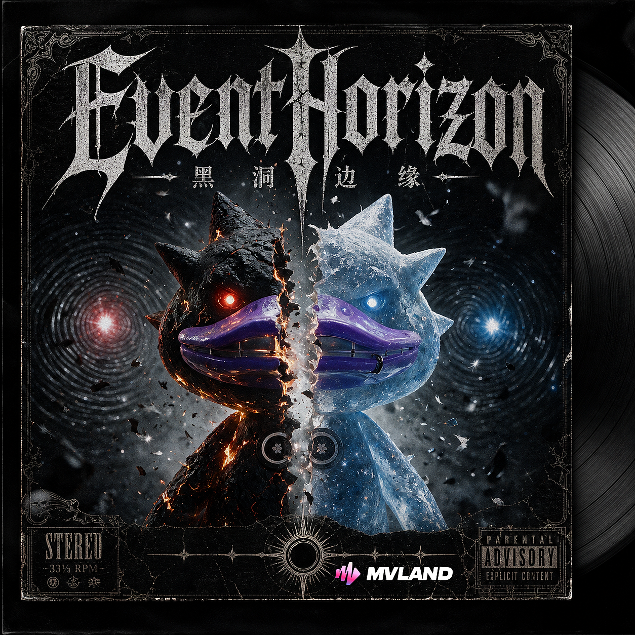 《黑洞边缘 Event Horizon》MV #MVLAND嘻哈狂欢派对(图ZNDA5NjMzNDQ0) - AI作品 - 站酷设计师北京扑棱蛾子原创素材 - 站酷ZCOOL