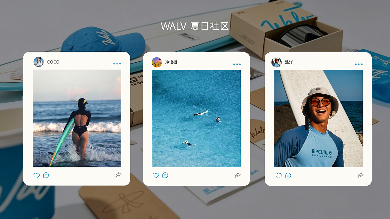 WALV | 冲浪生活品牌设计(图ZNDA5NjcwMzA4) - 品牌 - 站酷设计师Crazy黄原创素材 - 站酷ZCOOL