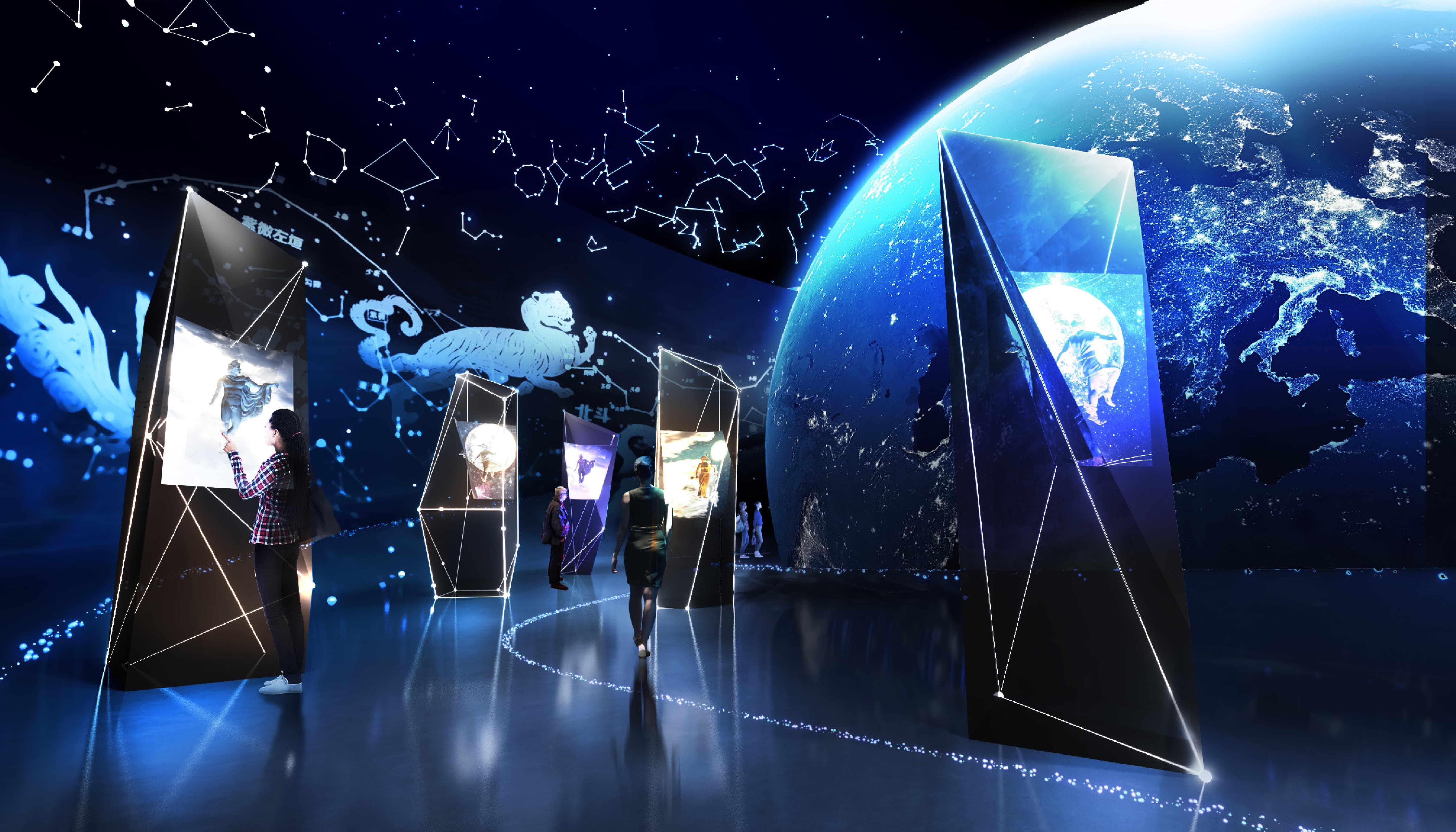 不止看星星！上海天文馆把航天征途搬进空间-森克思科技（图ZMTU3MzQyMzI=） - 观点 - 站酷设计师森克思科技原创素材 - 站酷ZCOOL