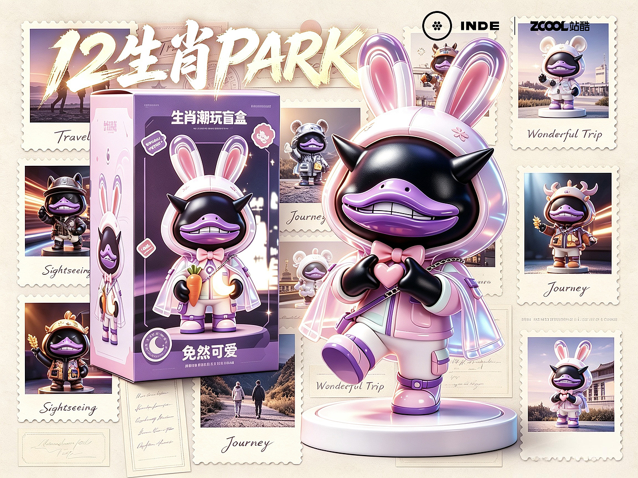 十二生肖PARK（图ZNDA5NjgyMjc2） - 人物/生物 - 站酷设计师IssueBeam原创素材 - 站酷ZCOOL