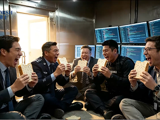 豪士面包——AIGC广告设计