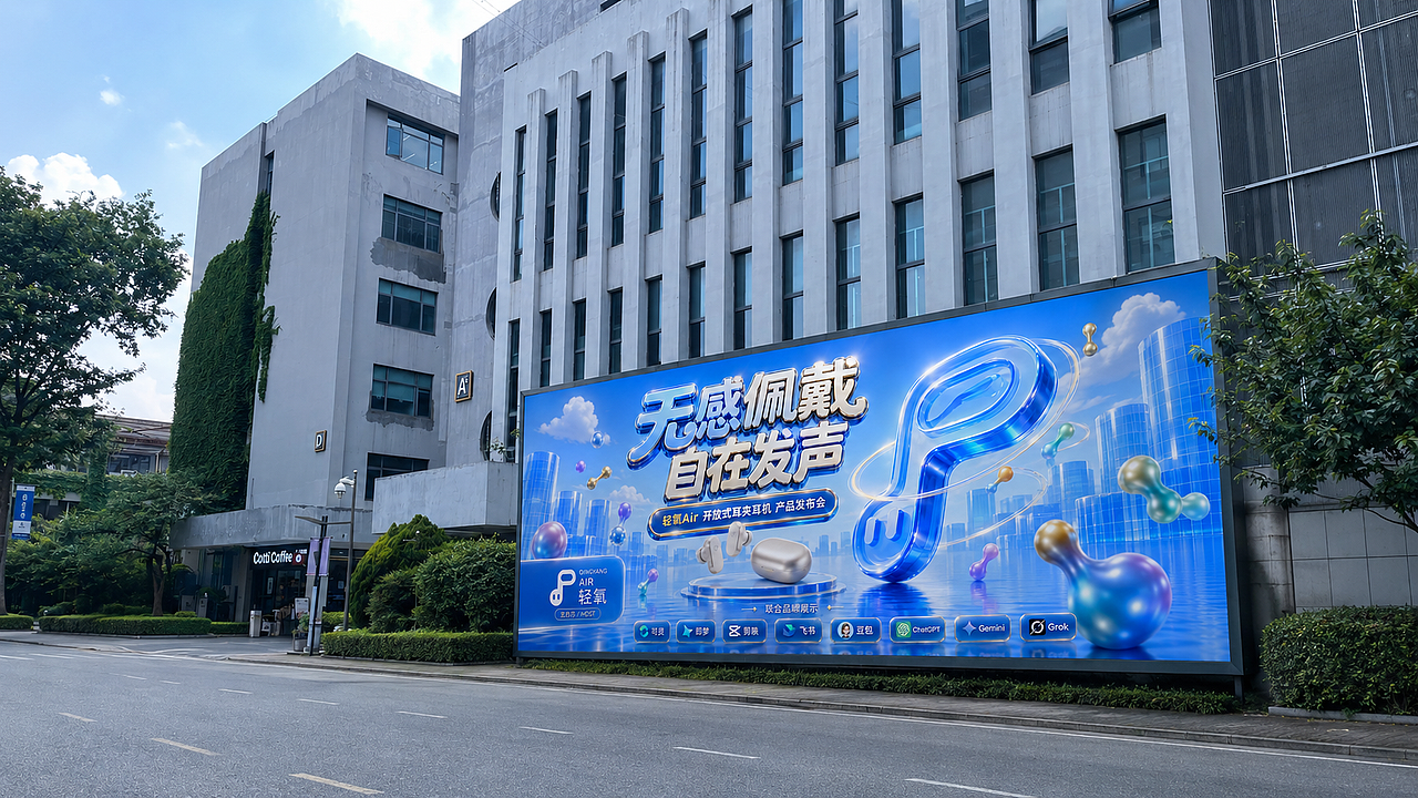 《听见音乐，也听见世界》｜轻氧Air品牌视觉全案设计（图ZNDA5NjgyNjMy） - AI作品 - 站酷设计师前进视觉原创素材 - 站酷ZCOOL