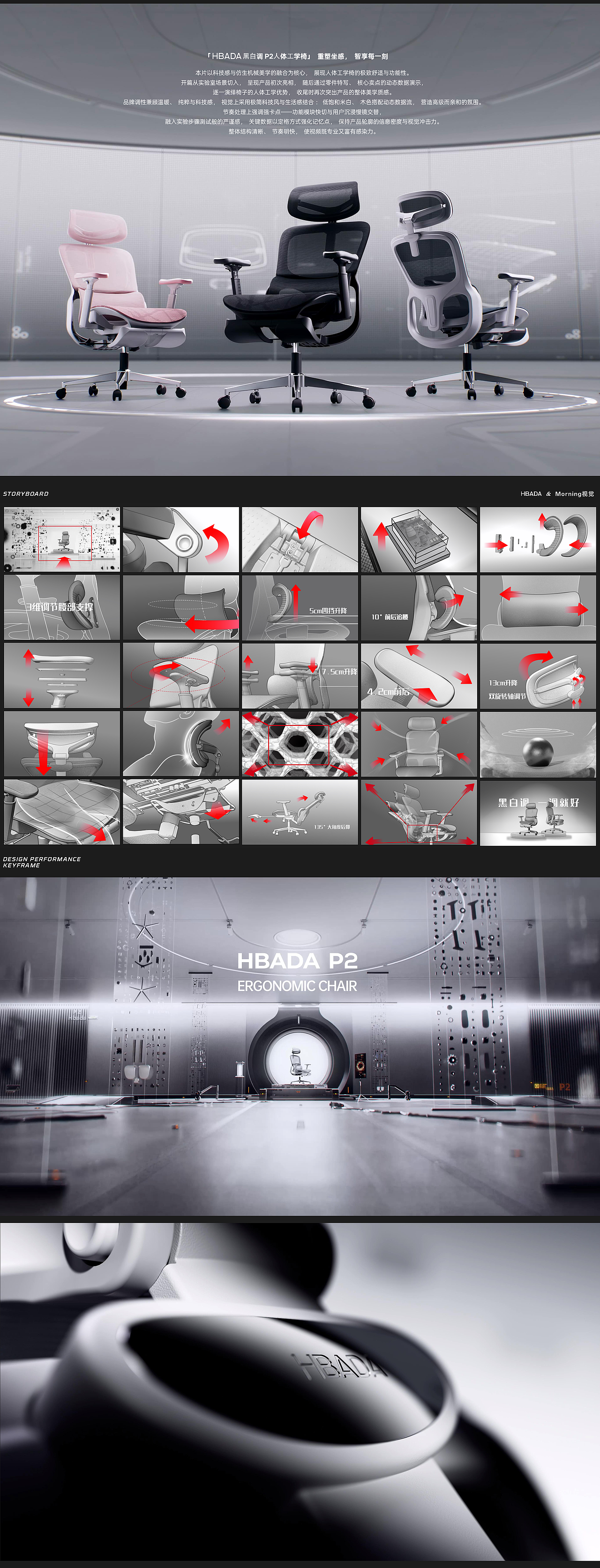 HBADA P2人体工学椅（图ZNDA5NjgzMTk2） - 产品 - 站酷设计师Morning视觉原创素材 - 站酷ZCOOL