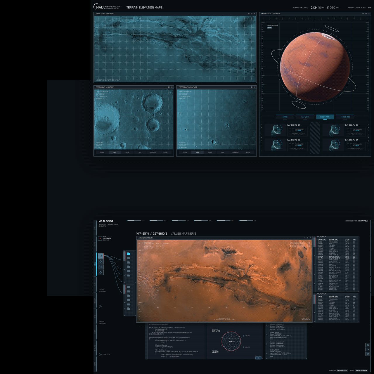 Marspace 火星探索概念FUI（图ZNDA5Njg2ODQ4） - 其他UI - 站酷设计师咖喱l波特原创素材 - 站酷ZCOOL