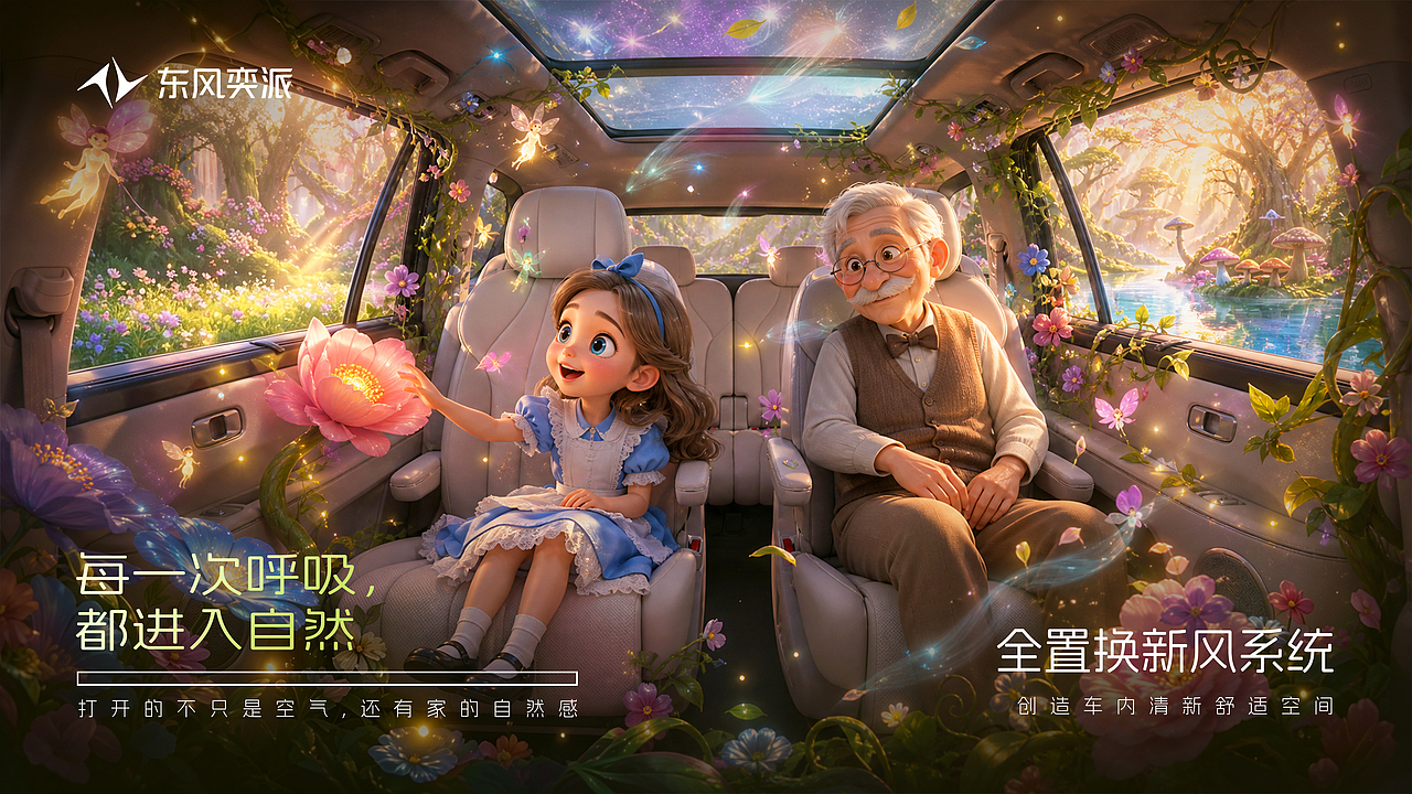 坐进奕派M8,世界开始生长(图ZNDA5Njg4MDUy) - AI作品 - 站酷设计师易点原创素材 - 站酷ZCOOL