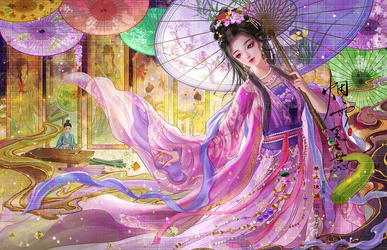 非遗拟人 | 系列插画（图ZNDA5Njk2ODg4） - 商业插画 - 站酷设计师烟雨墨蕊原创素材 - 站酷ZCOOL