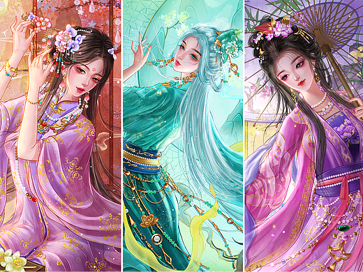 非遗拟人 | 系列插画