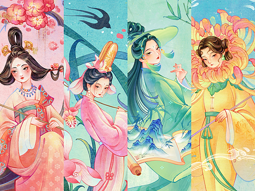 梅兰竹菊