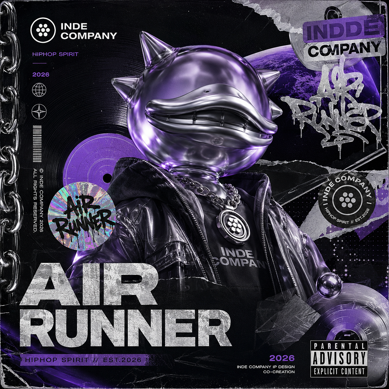 《AIR RUNNER:无界声场》(图ZNDA5NzAzMDY0) - 包装 - 站酷设计师田野_原创素材 - 站酷ZCOOL
