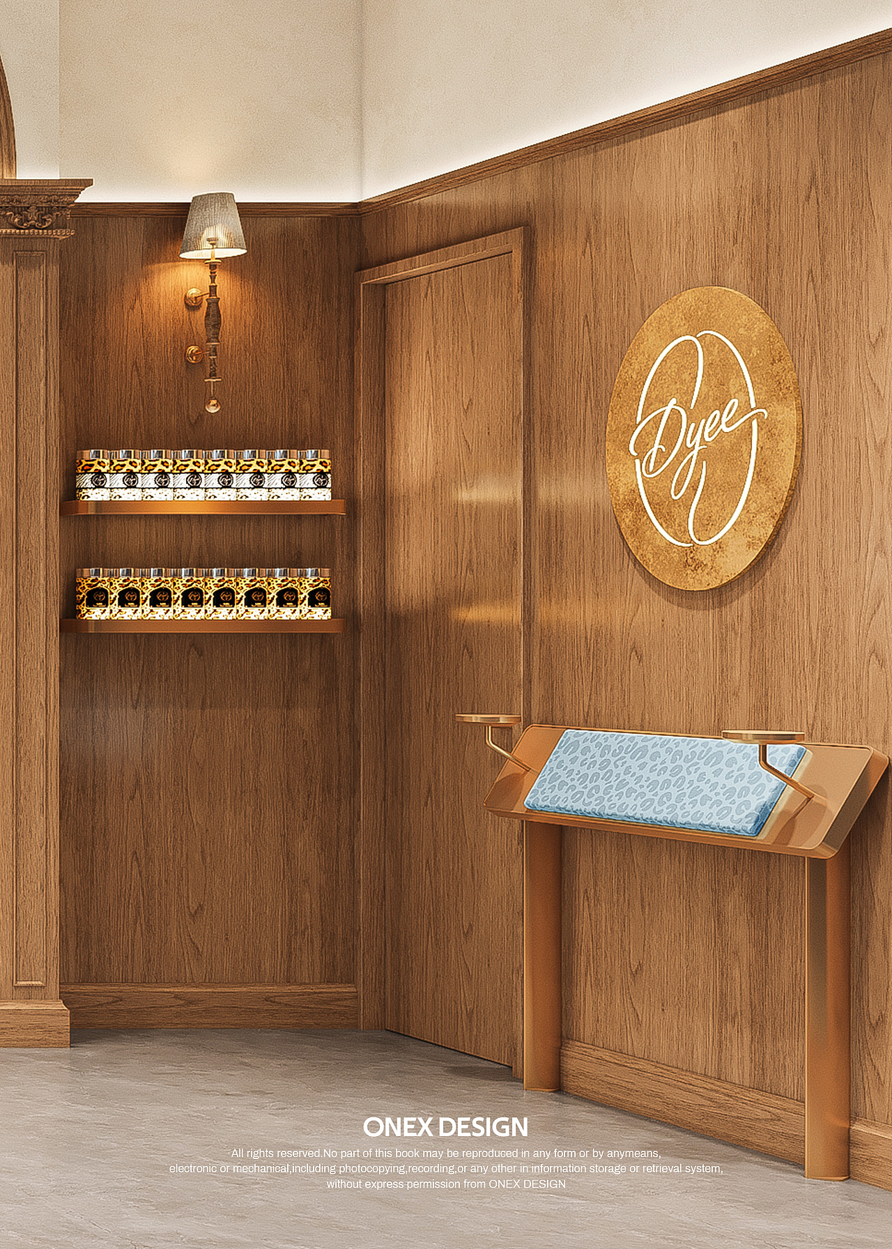 豹纹复古咖啡店设计 | Dyee Coffee | ONEXDESIGN(图ZNDA5NzA0OTY0) - 酒店餐饮设计 - 站酷设计师ONEXDESIGN原创素材 - 站酷ZCOOL