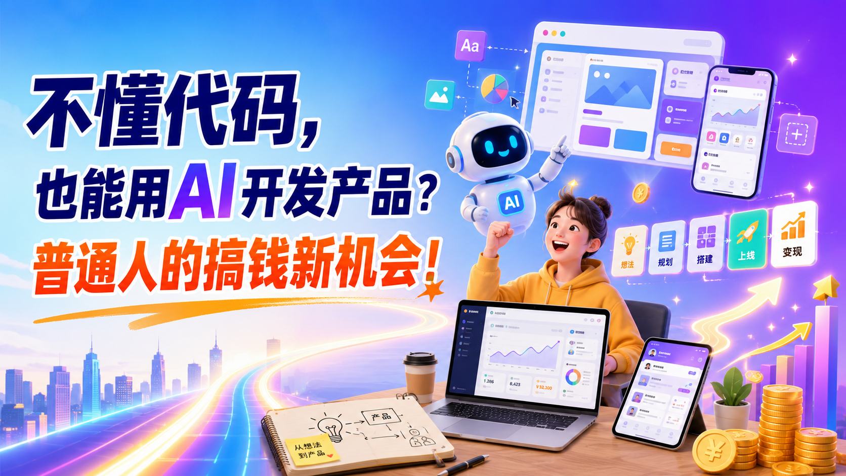 不懂代码也能做产品？聊聊AI时代的“公民开发者”进化之路（图ZMTU3MzU4NTY=） - 资讯 - 站酷设计师摹客设计云原创素材 - 站酷ZCOOL