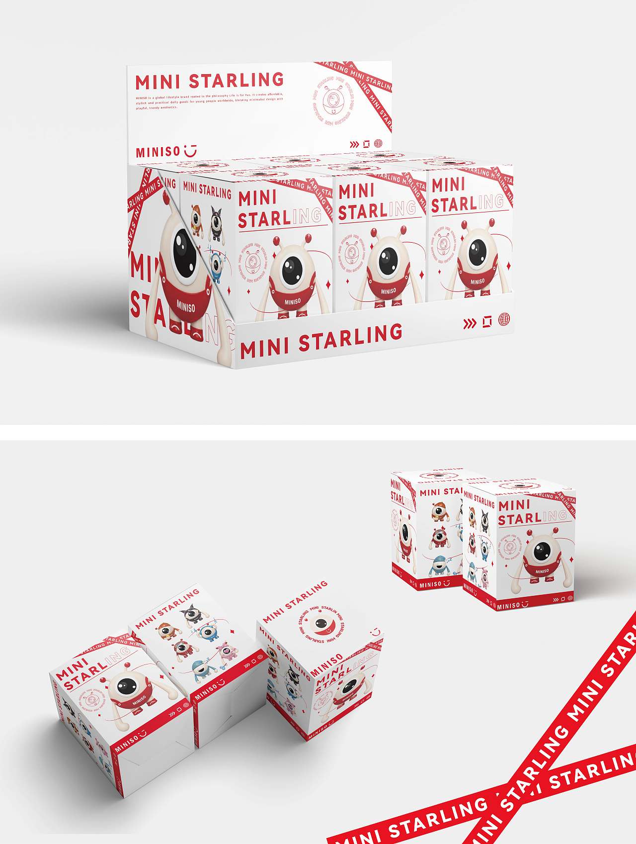 【MINI 星人】IP设计 #逐浪派对（图ZNDA5NzE4Njg0） - IP形象 - 站酷设计师阿离Lee原创素材 - 站酷ZCOOL