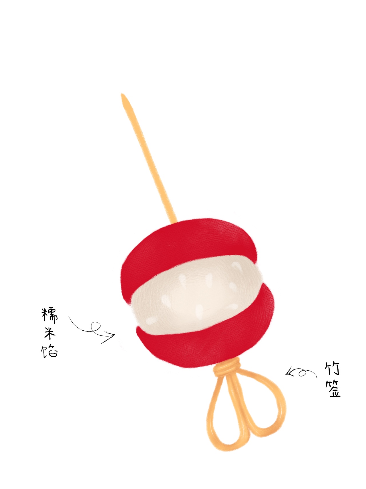 Dori 冰糖葫芦（图ZNDA5NzIzODQw） - 创作习作 - 站酷设计师呆呆丸Dori原创素材 - 站酷ZCOOL