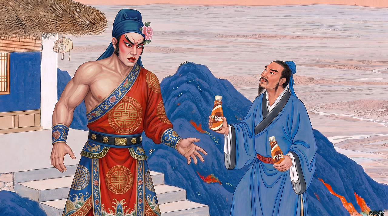 《一咖泯恩仇》（图ZNDA5NzI0NTA0） - 宣传片 - 站酷设计师李大大师原创素材 - 站酷ZCOOL