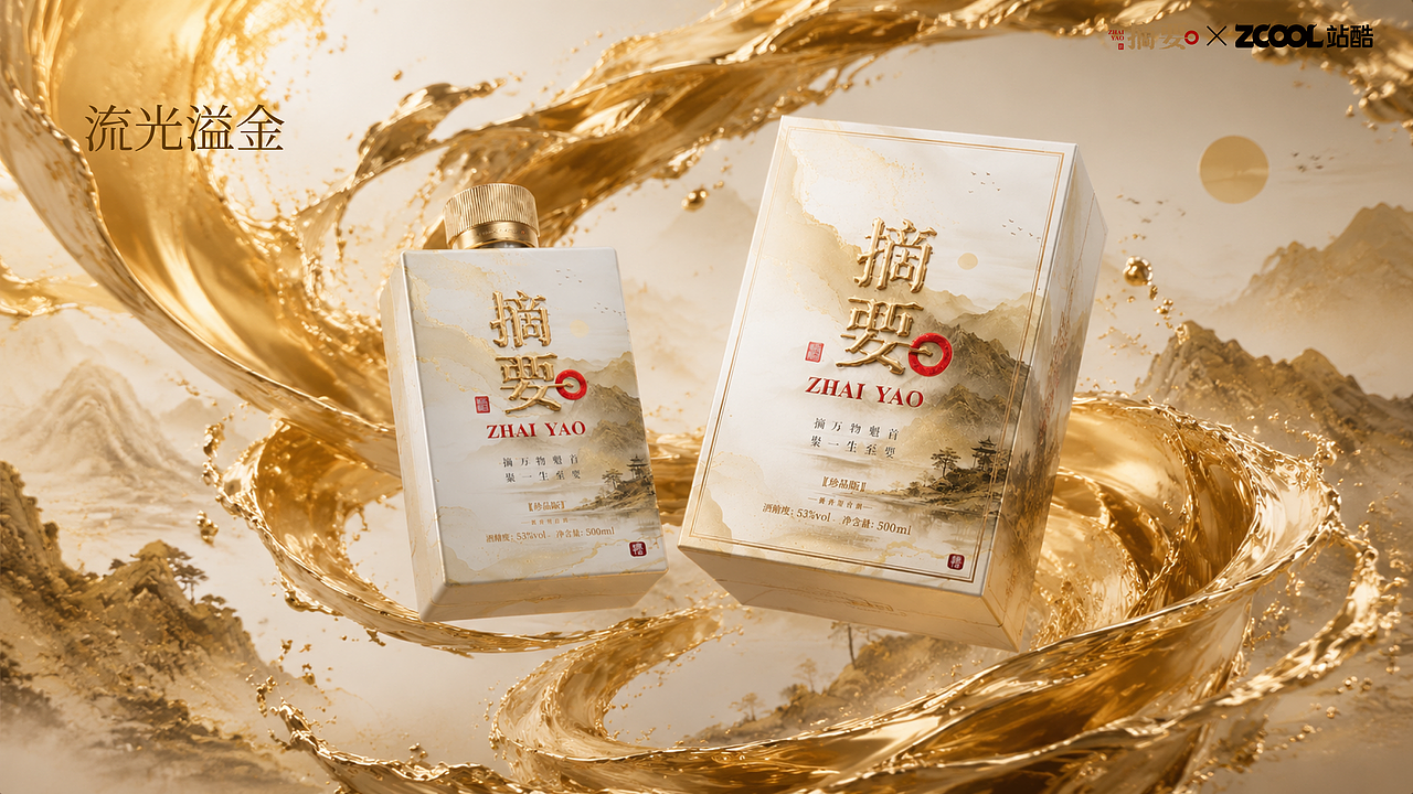 摘要 · 山水金玺(图ZNDA5NzMxMTY0) - 产品 - 站酷设计师Z804567684原创素材 - 站酷ZCOOL